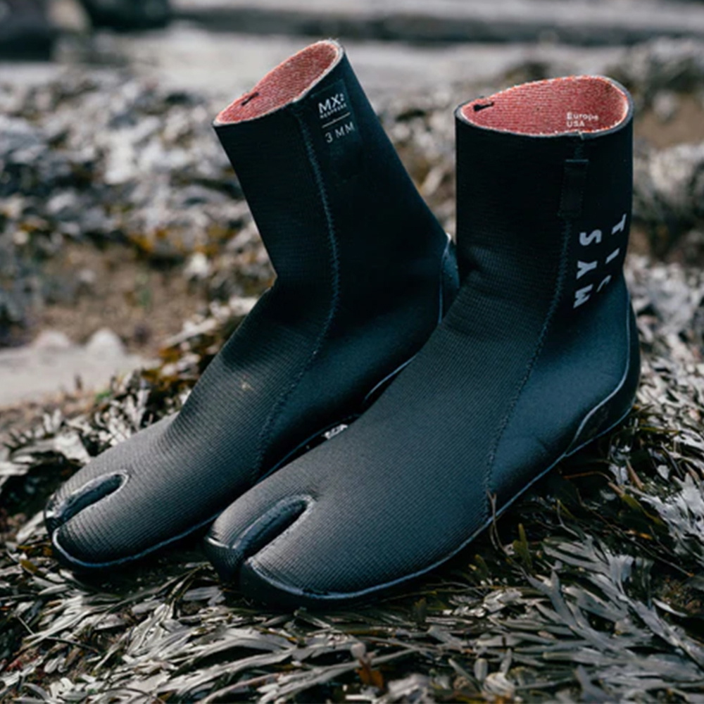 2026 Mystic Roam 3mm Split Toe Wetsuit Socks 35015.2300322 - Black